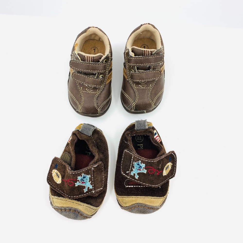 Children’s Place Faded Glory SET OF TWO Leather Wa